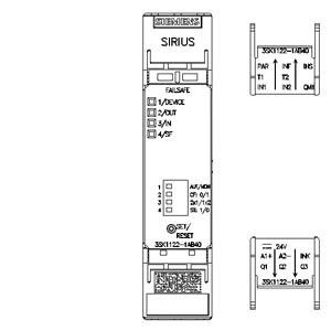 3SK1122-1AB40 Реле безопасности с полупроводниковыми выходами