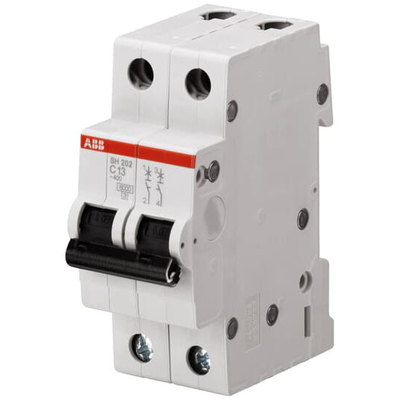 MCB SH201-C8NA Миниатюрный выключатель 1 NP C 8A Назначенный ток 50 Гц Назначенная частота