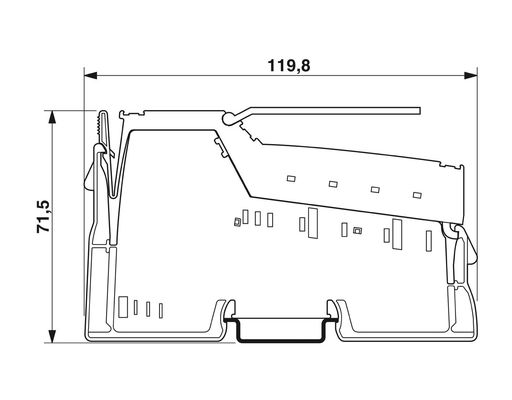2861331 IB IL 24 PWR IN-PAC Модуль питания от Phoenix Contact с уровнем защиты IP20