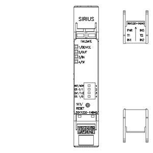 DC 24V 3SK1 Реле безопасности 3SK1220-1AB40 Входной экстенсионный винтовой терминал