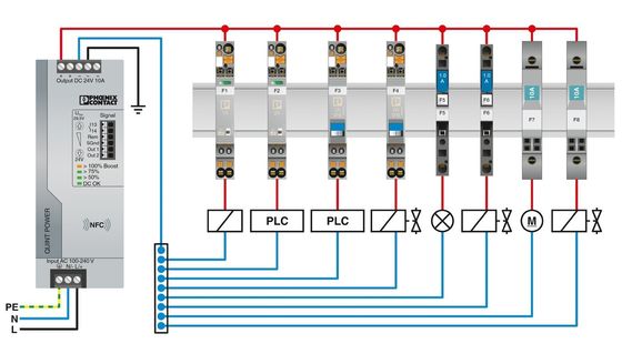 0700010 TCP 10/DC32V Контакт Феникса Термомагнитное устройство Выключатели 2 полюса