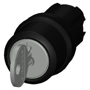 3SU1000-4BL11-0AA0 SIRIUS ACT Ключевой переключатель пластик RONIS 3 позиции 2x45 для машин