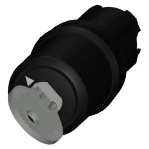 Пластиковый переключатель ключа для SIRIUS ACT BKS 3SU1000-5SF01-0AA0 2 позиции 90