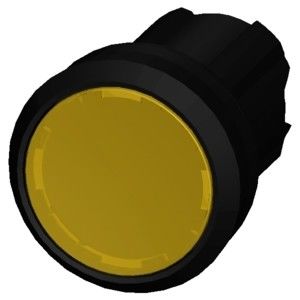 3SU1001-0AB30-0AA0 Кнопка SIRIUS ACT в желтом пластмассовом цвете с освещенной плоской кнопкой