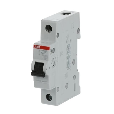 32A MCB SH201-C32 Миниатюрный выключатель 1P C для плавной и электрической работы