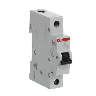 32A MCB SH201-C32 Миниатюрный выключатель 1P C для плавной и электрической работы
