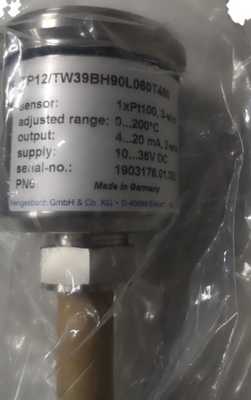 TP12/TW39BH90L060T460 Хенгесбахский термометр с винтовым сопротивлением