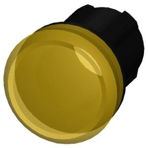 Гладкая линза 3SU1001-6AA30-0AA0 SIRIUS ACT Pilot Light для промышленности в желтом пластмассе