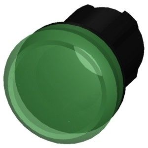 3SU1001-6AA40-0AA0 Пластиковый гладкий объектив зеленый SIRIUS ACT Pilot Light для автоматизации
