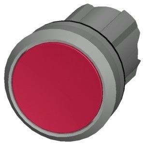 PLC 3SU1050-0AB20-0AA0 Металлическая блестящая неосвещенная плоская кнопка Красная кнопка SIRIUS ACT