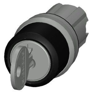 3SU1050-4BM01-0AA0 RONIS Металлический блестящий переключатель с 3 положениями и 2x45 SIRIUS ACT