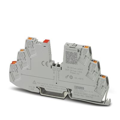 1 Полюс 1135753 PTCB E1 24DC/1-4A SI-R Электротехнический выключатель с постоянным напряжением 24 В