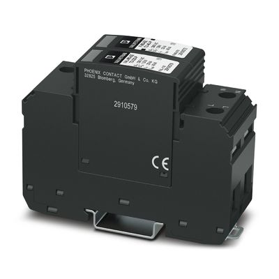 240V AC L-PE / N-PE Назначенный VAL-MS-EE-T2-1 1-320 Защитник от перенапряжения типа 2 с 3 полюсами