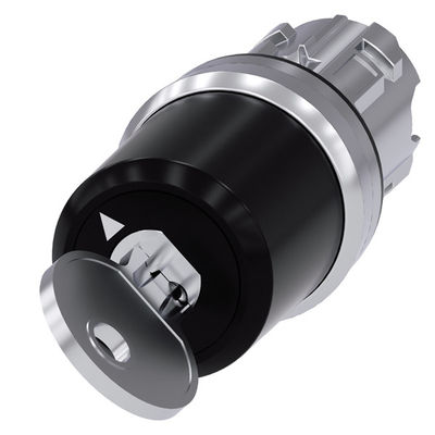 3SU1050-5BF11-0AA0 Металлический блестящий Ключевой переключатель PLC с двумя позициями