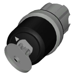 3SU1050-5BF11-0AA0 Металлический блестящий Ключевой переключатель PLC с двумя позициями
