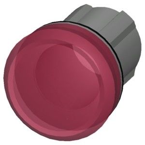 PLC 3SU1051-6AA20-0AA0 Металлическая блестящая гладкая линза Красный SIRIUS ACT Пилотный свет для управления