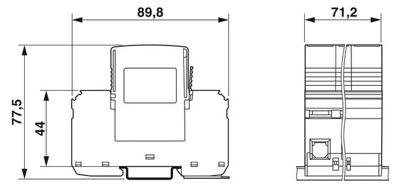 2800184 VAL-MS-T1/T2 335/12.5/3 1 1/2 Класс 1/2 Молниеносный/перебоиный защитник для 4 полюсов