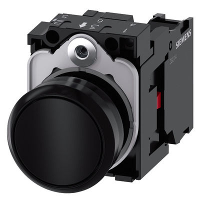 Не освещенная плоская кнопка с винтовым терминалом PLC 3SU1100-0AB10-1CA0 Пластиковая моментальная кнопка