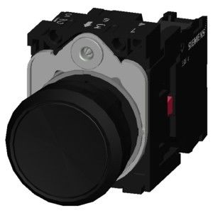 Не освещенная плоская кнопка с винтовым терминалом PLC 3SU1100-0AB10-1CA0 Пластиковая моментальная кнопка