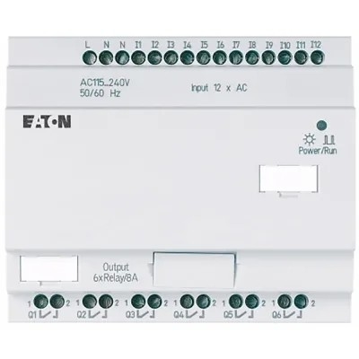 Модуль EASY-E4-AC-8RE1 4DI4RO DI/O с винтовым терминалом источника питания 100-240В переменного тока/ постоянного тока