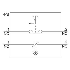 SIRIUS ACT полный блок грибная кнопка для 3SU1100-1HB20-1PG0 аварийной остановки