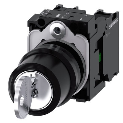 3SU1100-4BL11-1NA0 RONIS Пластиковый SIRIUS ACT Полный блок с 3-позиционным переключателем
