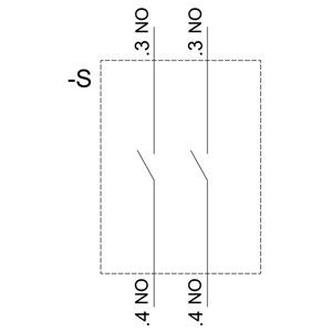 3SU1100-4BL11-1NA0 RONIS Пластиковый SIRIUS ACT Полный блок с 3-позиционным переключателем