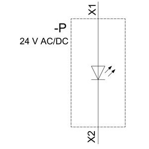 PLC 3SU1102-6AA40-1AA0 SIRIUS ACT Полный блок Пилотный свет 24V AC/DC Пластмассовый освещенный гладкий объектив