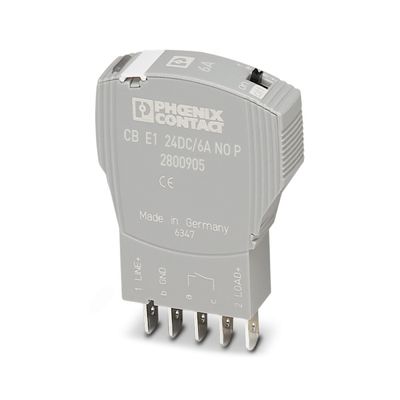 24 V постоянное номинальное напряжение 2800905 CB E1 24DC/6A NO P Электротехнический выключатель