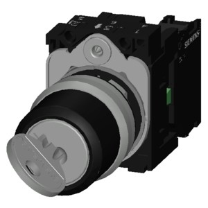 2 позиции Металлический блестящий РОНИС поддержанный SIRIUS ACT Полный блок Kew Switch 3SU1150-4BF11-1BA0