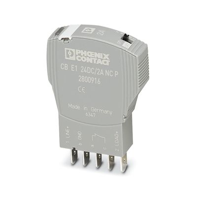 24DC/2A NC P 2800916 CB E1 Выключатель для электронного оборудования с номинальной частотой 24 В постоянного тока