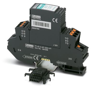 PT-IQ-3-HF-12DC-PT защитник от перенапряжения номинальное напряжение 12В постоянного тока 4 полюса устройство защиты