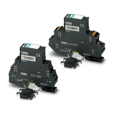 4 полюс 2801291 PT-IQ-5-HF-5DC-PT защитник от перенапряжения для номинального напряжения 24 В постоянного тока