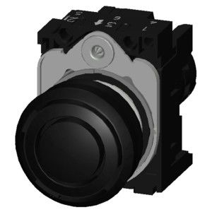 Компактный блок 3SU1200-6KB10-1AA0 Пластик с 24В винтовым терминалом переменного тока / постоянного тока SIRIUS ACT