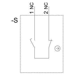 1NC1MC Свинцовый терминал передней установки SIRIUS ACT Контактный модуль PLC 3SU1400-1AA10-1HA0