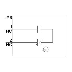 1NC1MC Свинцовый терминал передней установки SIRIUS ACT Контактный модуль PLC 3SU1400-1AA10-1HA0