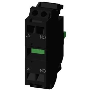 PLC 3SU1400-1AA10-3BA0 Контактный модуль SIRIUS ACT для передней установки и приложений 1NO
