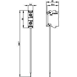 PLC 3SU1400-1CK10-1AA0 SIRIUS ACT LED испытательный модуль для передней установки и терминала винта