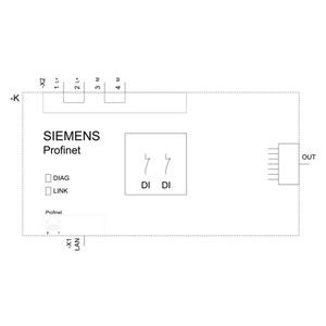 Продвинутые технологии PLC 3SU1400-1LK10-1AA1 SIRIUS ACT Profinet интерфейсный модуль черный