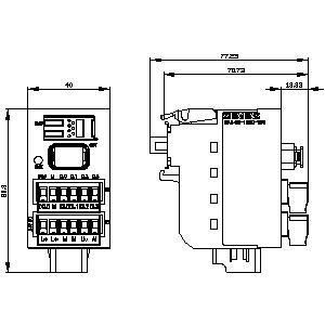 PLC 3SU1400-1LL10-1BA1 Профинет стандарт безопасности Black Sirius ACT Профинет интерфейсный модуль