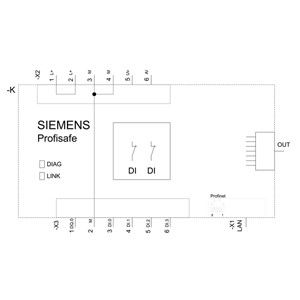 PLC 3SU1400-1LL10-1BA1 Профинет стандарт безопасности Black Sirius ACT Профинет интерфейсный модуль