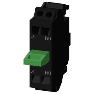 PLC 3SU1400-2AA10-3BA0 Контактный модуль SIRIUS ACT с терминалом с пружиной 1NO