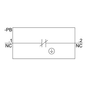 PLC 3SU1400-2AA10-3CA0 SIRIUS ACT Контактный модуль с базовым монтажем 1NC