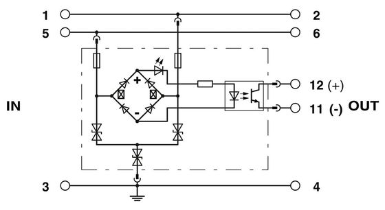 2817958 PT 2 1-S-48DC/FM Устройства защиты от перенапряжения типа 3 с двумя полюсами 48В постоянного тока