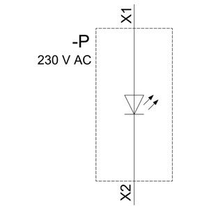 PLC 3SU1401-1BF20-1AA0 SIRIUS ACT светодиодный модуль с передней установкой и винтовым терминалом