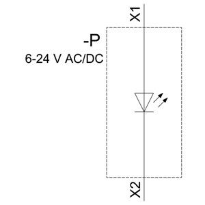 PLC 3SU1401-1BG40-1AA0 SIRIUS ACT светодиодный модуль с винтовым терминалом и передней установкой