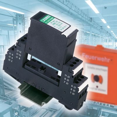 5 В постоянное номинальное напряжение 4 полюс 2838306 PT 4X1-5DC-ST защитник от перенапряжения