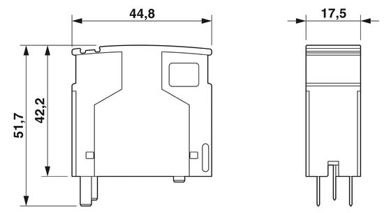 2839185 PT 2X1VA-120AC-ST Протектор от перенапряжения для номинальных схем 120В переменного тока