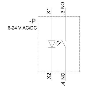 PLC 3SU1501-1AG40-1BA0 SIRIUS ACT Holder и Модуль 3 Места А 6-24В СВ/DC винтовой терминал 1NO