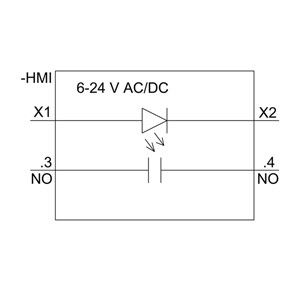PLC 3SU1501-1AG40-1BA0 SIRIUS ACT Holder и Модуль 3 Места А 6-24В СВ/DC винтовой терминал 1NO